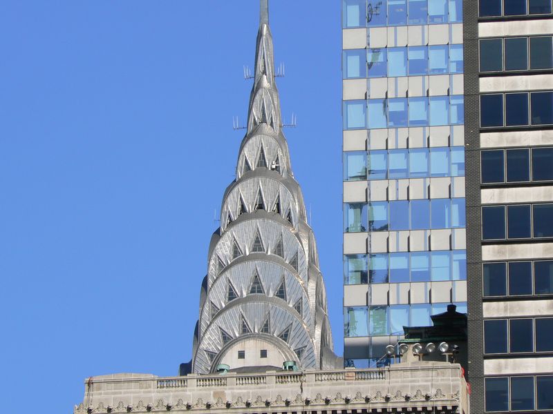Chrysler Building: Chrysler Building vu du Bryant Park